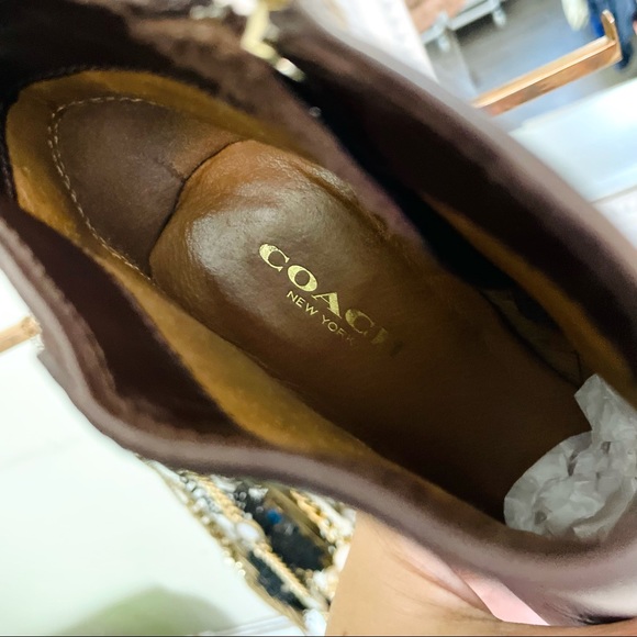Coach Nila chestnut booties - Picture 10 of 14